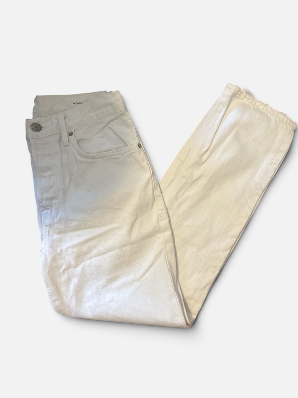 FRAME DENIM- Le Original in Rumpled Blanc Grind